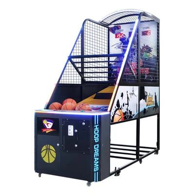 US Plug Scoring Hoops Arcade Machine Mini Basketball Arcade Machine Coin Operated