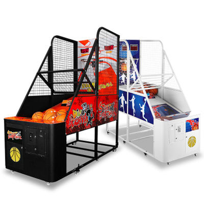 US Plug Scoring Hoops Arcade Machine Mini Basketball Arcade Machine Coin Operated