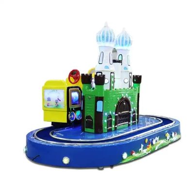 Trackless Train Coin Operated Carousel Kiddie Ride Merry Go Round For 1 Player