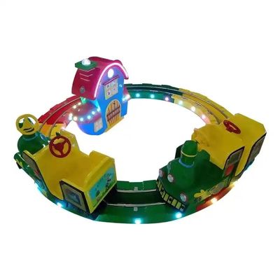 Trackless Train Coin Operated Carousel Kiddie Ride Merry Go Round For 1 Player