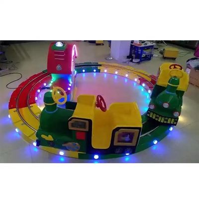 Trackless Train Coin Operated Carousel Kiddie Ride Merry Go Round For 1 Player