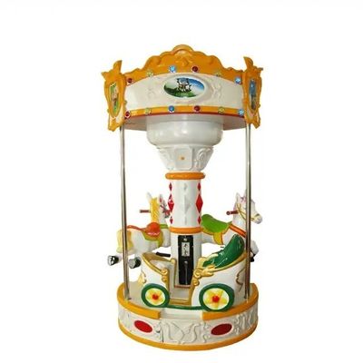ODM Coin Operated Carousel Ride Amusement Park Horse Carousel Kiddie Ride