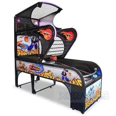 Indoor Street Arcade Basketball Machine Game Shooting cabinet 260W 300KG