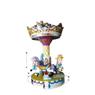 ODM Coin Operated Carousel Ride Amusement Park Horse Carousel Kiddie Ride