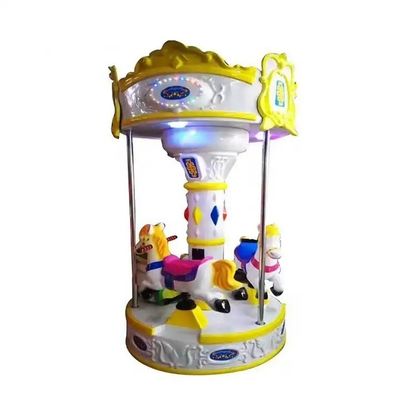 ODM Coin Operated Carousel Ride Amusement Park Horse Carousel Kiddie Ride