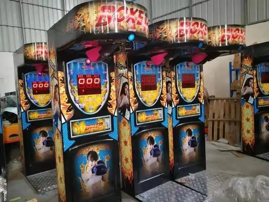 110KG 110V Street Basketball Boxing Punch Machine Arcade Hit Game