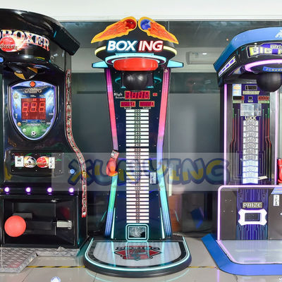 Spider Box Meter Punching Arcade Game Metal Plastic Material