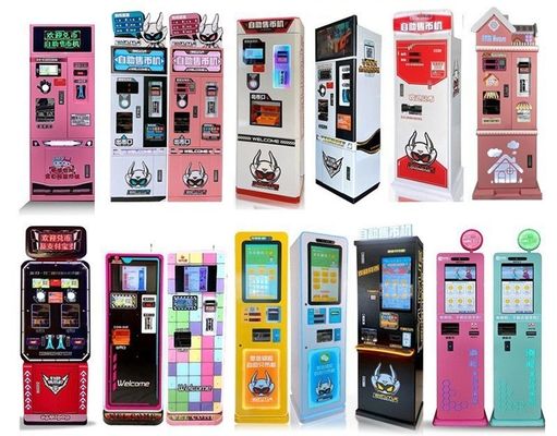 Arcade Game Center Coin Token Exchange Machine For 3 Years old