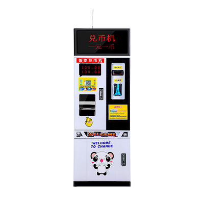 Smart Automatic bills to coins Token Exchange Machine Indoor Laundry
