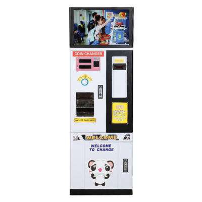 Smart Automatic bills to coins Token Exchange Machine Indoor Laundry