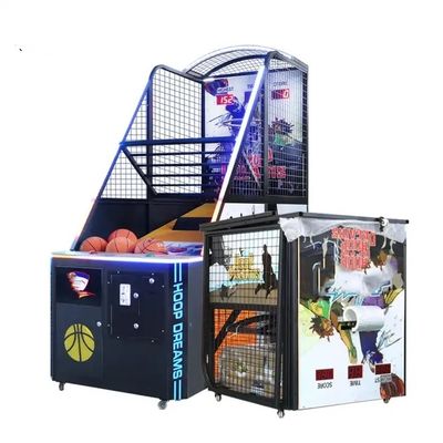 ODM Coin Operated Real Arcade Basketball Machine Indoor Entertainment 230V
