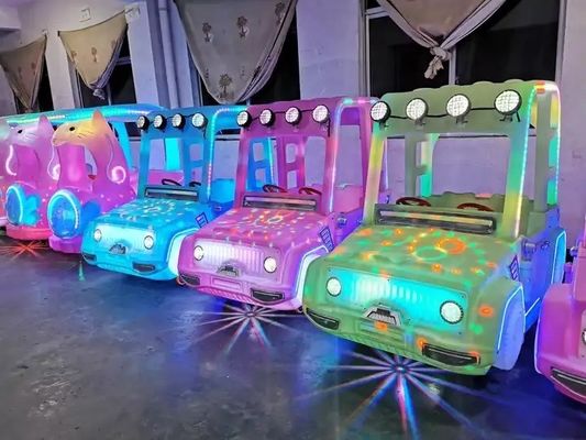 Children's Battery Theme Amusement Park Bumper Car 2 Player OEM