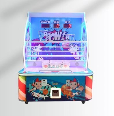 Children's Pop A Shot Arcade Basketball Game Machine 2 Players Coin Operated