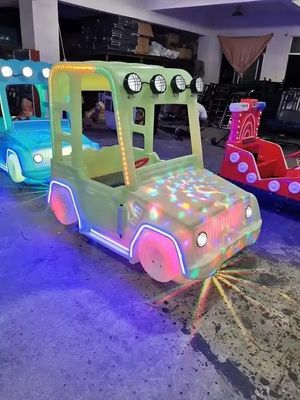 Children's Battery Theme Amusement Park Bumper Car 2 Player OEM