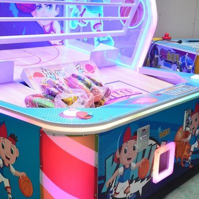 Children's Pop A Shot Arcade Basketball Game Machine 2 Players Coin Operated