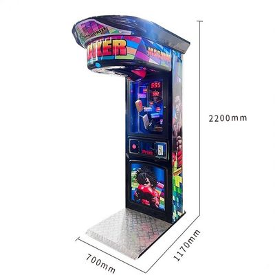 OEM Arcade Boxing Machine Punching Ball Sport Game For 8 Years Old