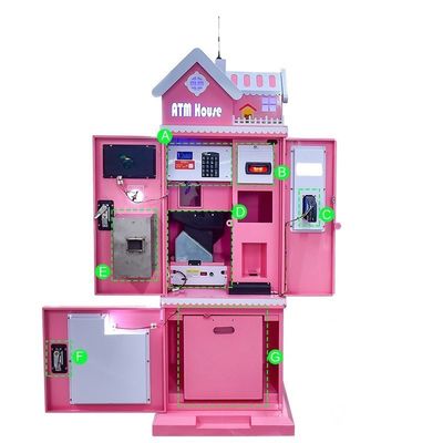 Amusement Game Center Coin Token Exchange Machine For Cash To Coin Exchange