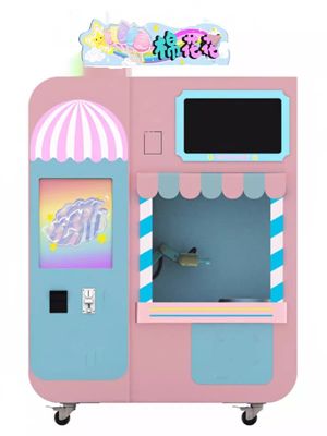 Automatic Small Cotton Candy Machine Tabletop 2500W for Commercial catering
