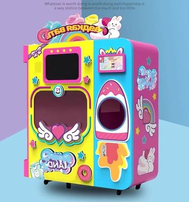 Automatic Small Cotton Candy Machine Tabletop 2500W for Commercial catering
