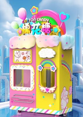 Automatic Small Cotton Candy Machine Tabletop 2500W for Commercial catering