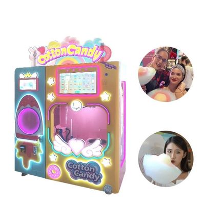 Feiloli Flower Cotton Candy Floss Vending Machine Apparatus US PLUG