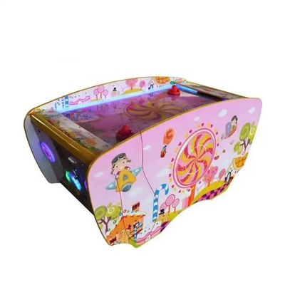 Full Size Coin Operated Air Hockey Table Machine For Children'S Entertainment