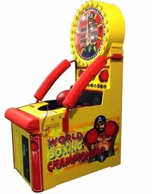 Coin Operated Indoor Playground Boxing Punch Machine Arcade 1 Player
