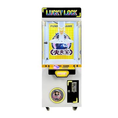 Amusement Park Mini Electronic Clip Crane Plush Toy Doll Vending Machine for Plastic
