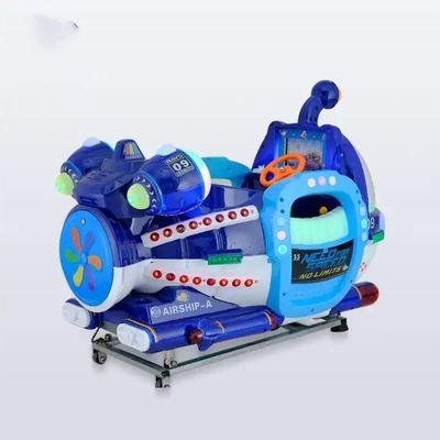 63*84*110cm Plastic Submarine Kiddie Ride Game Machine with Attractive Appearance