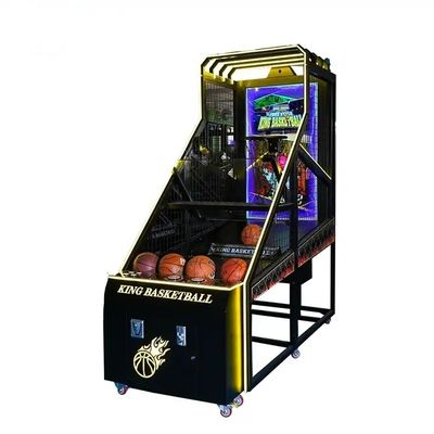 1 Player 3D Screen Arcade Electronic Basketball Shooting Game Machine 55 Inch Monitor