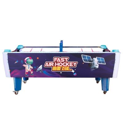 Indoor Game Arcade Air Hockey Table Metal Acrylic Plastic Material