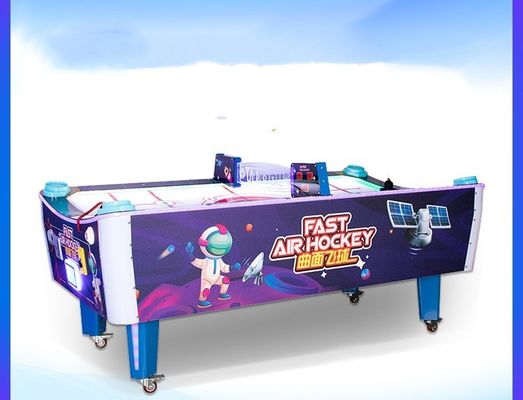 Indoor Game Arcade Air Hockey Table Metal Acrylic Plastic Material