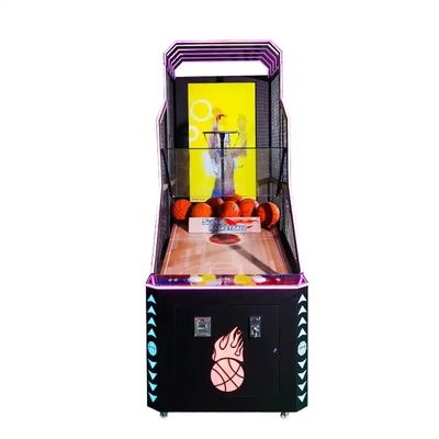 Kid Indoor Arcade Pinball Basketball Machine Shooting Game US Plug Led Display