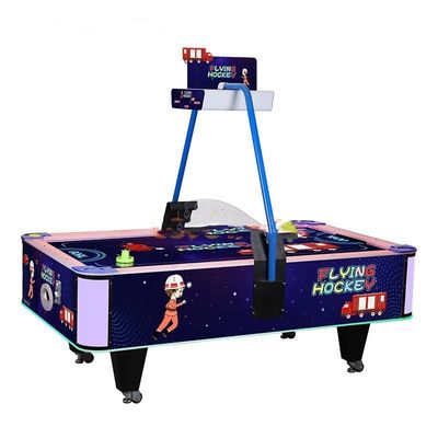 4P Arcade Air Hockey Table Game Machine Acrylic Surface 110V
