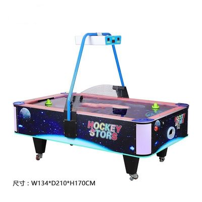 4P Arcade Air Hockey Table Game Machine Acrylic Surface 110V