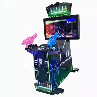 Upgrade Your Arcade 42" Laser Shooting Machine With Pedal Arcade Gun for Game Centers