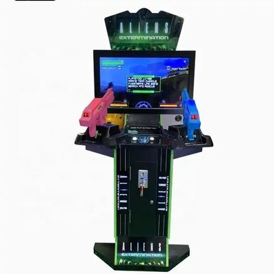 Upgrade Your Arcade 42" Laser Shooting Machine With Pedal Arcade Gun for Game Centers