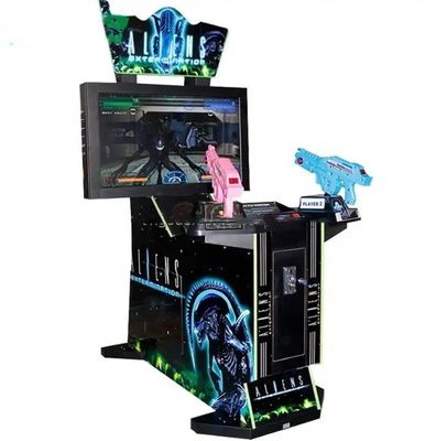 Upgrade Your Arcade 42" Laser Shooting Machine With Pedal Arcade Gun for Game Centers