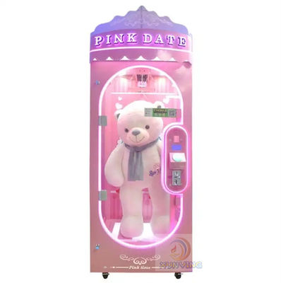 Indoor 3s Crane Games Toy Vending Gift Scissor Prize Machine for Fun 3 Years in Black