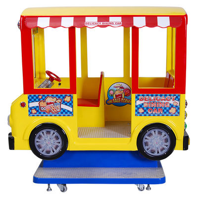 1180*600*610MM Dimensions Mini Bus Kiddie Ride with Coin Operation and US PLUG