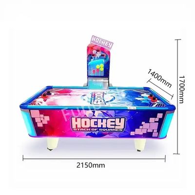 Commercial 2P Multipucks Arcade Quality Air Hockey Table For 3 Years Old