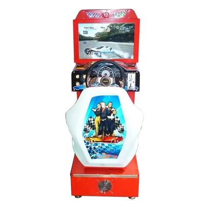 Plastic Racing Arcade Game Machine for Good Profit Picture Coin Operated Racing Car Game