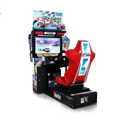 Customized Metal acrylic plastic Racing Simulator Rig for 3D Car Racing Game Machine