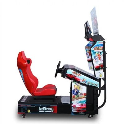 Customized Metal acrylic plastic Racing Simulator Rig for 3D Car Racing Game Machine
