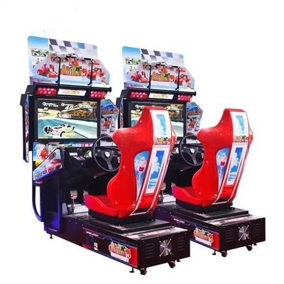Customized Metal acrylic plastic Racing Simulator Rig for 3D Car Racing Game Machine