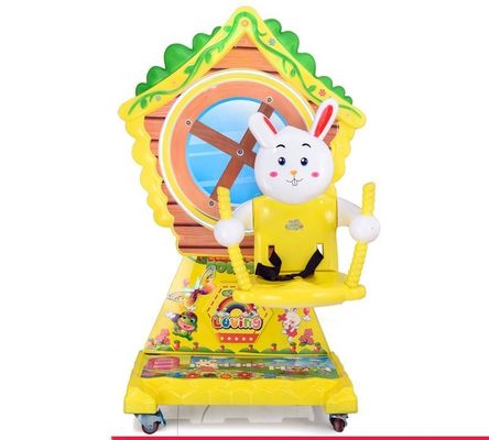 Coin Operated Kiddie Rides Swing Game Machine with Metal Acrylic Plastic Construction