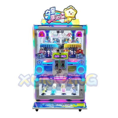 Lucky Wheel Toy Vending Mini Prize Cube Claw Machine For Adults 4 Players