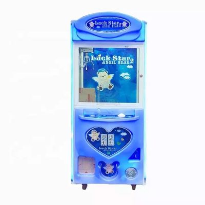 Shopping Mall Crane Claw Machine with Metal acrylic plastic Material and Coin Operation