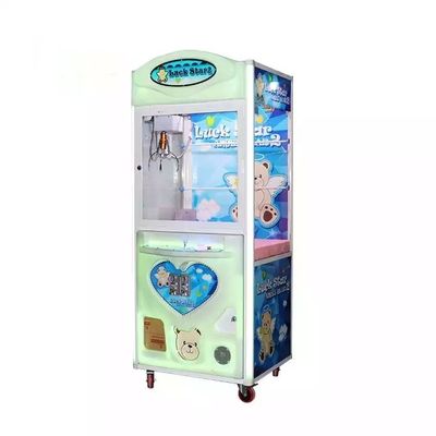 Shopping Mall Crane Claw Machine with Metal acrylic plastic Material and Coin Operation