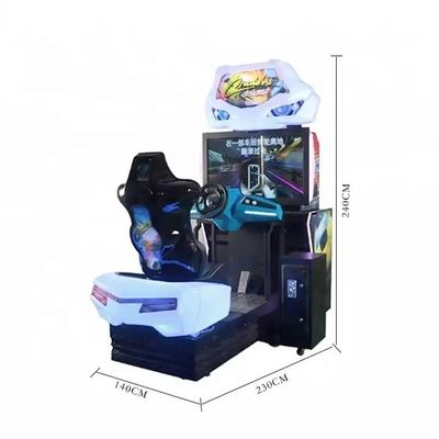 Arcade Games Video Machine Motion Simulator Car Racing Game Machine 2300*1200*2300mm 100KG